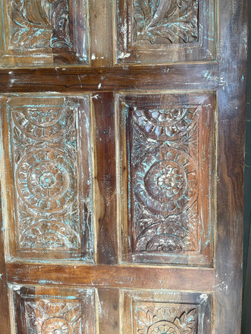 Organic design with doors with carvings inspired by nature create interiors are in harmony with the universe