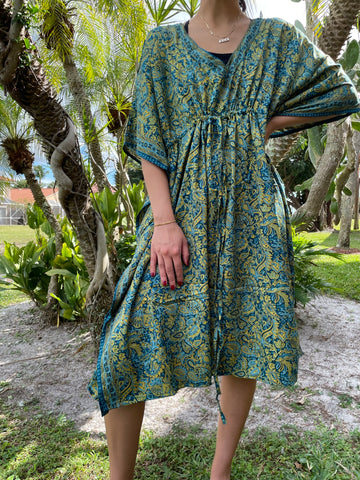 Bohemian Allure of Resort Wear Kaftan Dresses