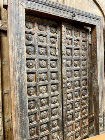 antique indian door