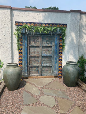 Antique Hand Carved Indian Doors