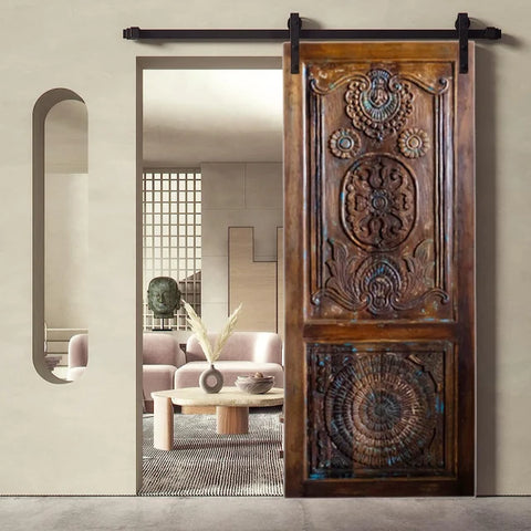 Gateway to Artistry: Explore the Allure of Carved Doors at Mogul Interior