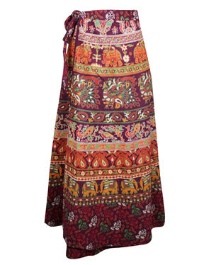 Maxi Skirts for Women, Boho Beach Wrap Skirts | Mogul Interior