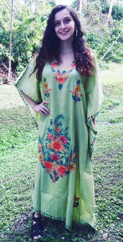 Women’s Resort Wear & Vacation Dresses, Hand Embroidered Kaftans