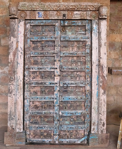 Indian Home Decor, Old World Carved Doors