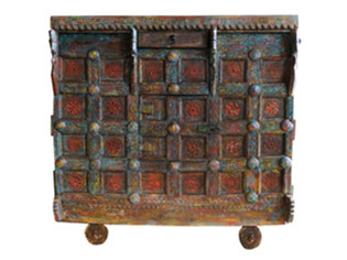 antique indian cabinet