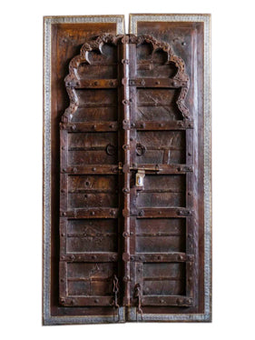 Decorate Your Yoga Studio with Antique Indian Carved Doors