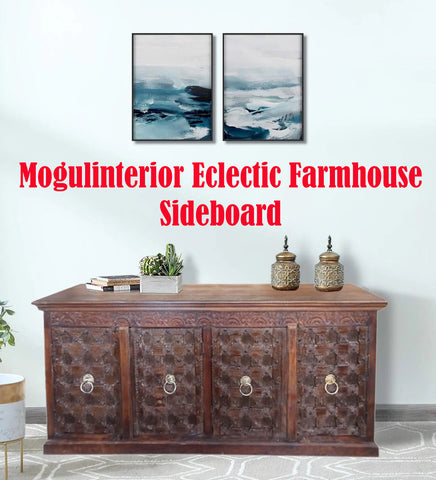 Organic Modern Decor with Vintage Furniture