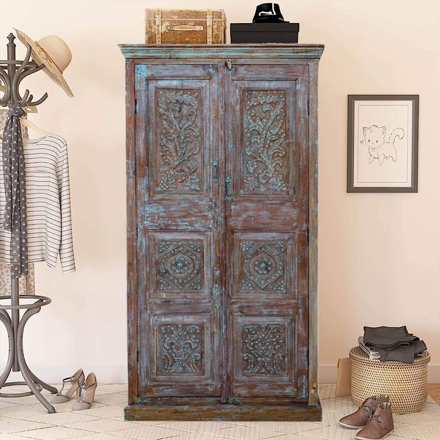 Decorate Your Yoga Studio with Antique Indian Carved Doors