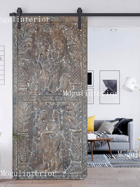 Harmony & Elegance: The Artistry of Carved Barn Doors