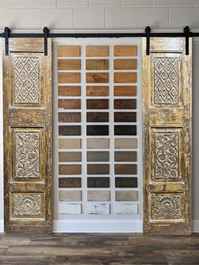 Reviving the Vintage Charm of Carved Wooden Doors