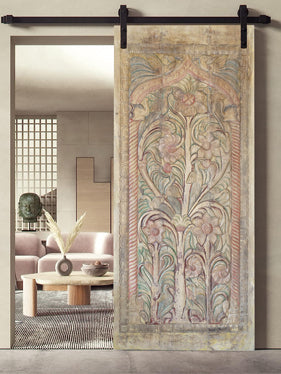 Embrace Nature's Artistry: Boutique Resort Interiors with Carved Doors