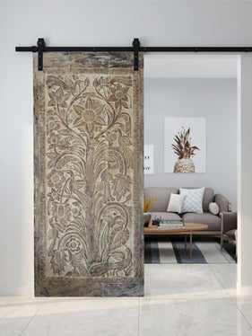 Embrace Nature's Artistry: Boutique Resort Interiors with Carved Doors