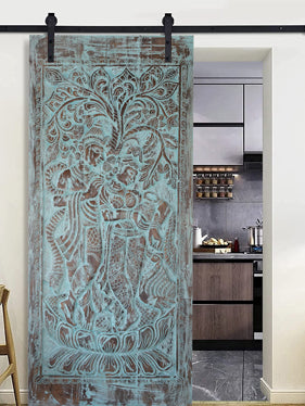 Embrace Nature's Artistry: Boutique Resort Interiors with Carved Doors