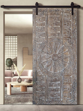 Harmony & Elegance: The Artistry of Carved Barn Doors