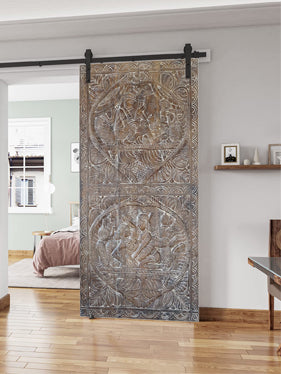 Harmony & Elegance: The Artistry of Carved Barn Doors