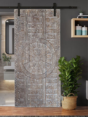 Reviving the Vintage Charm of Carved Wooden Doors