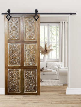 Timeless allure of carved door panels