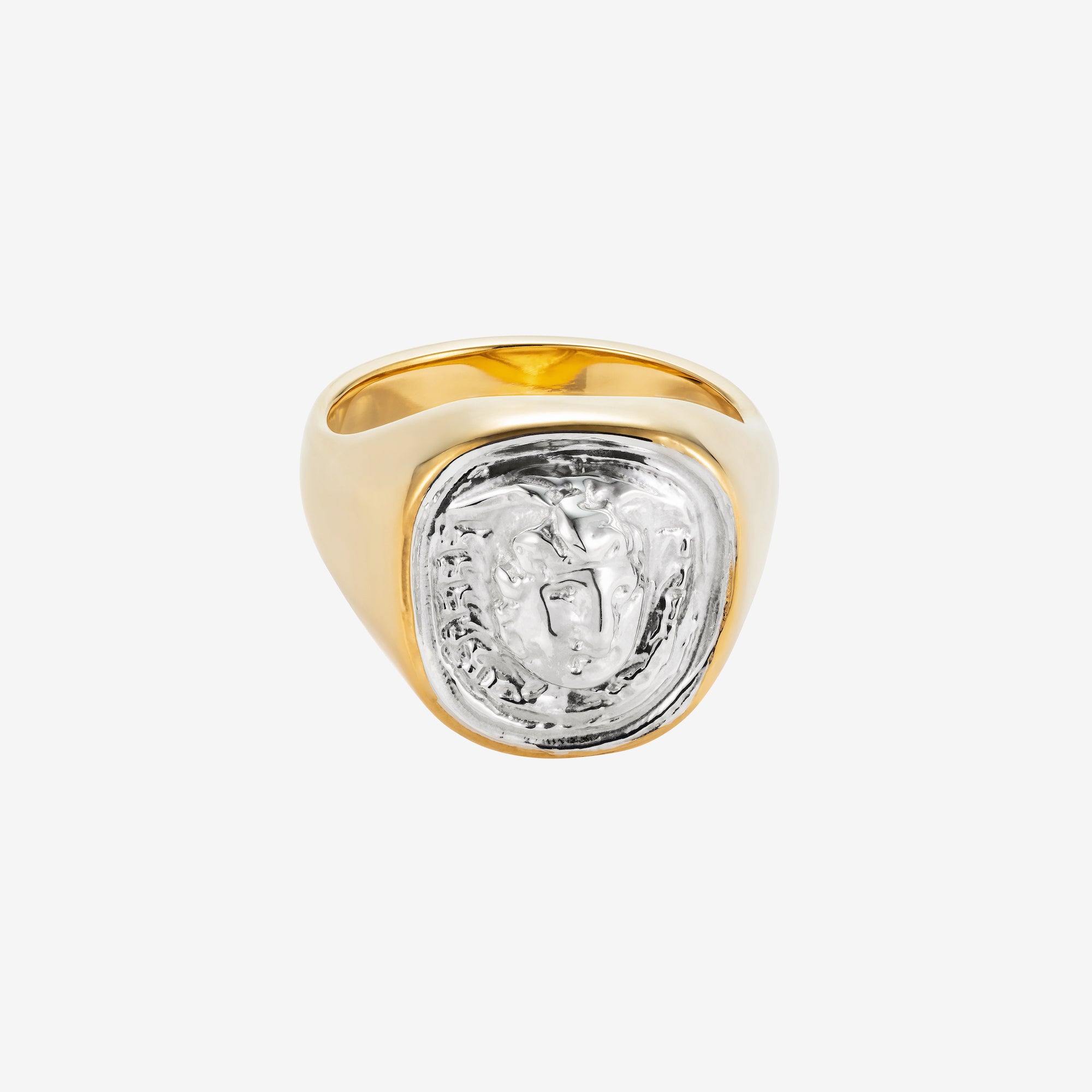 medusa signet ring