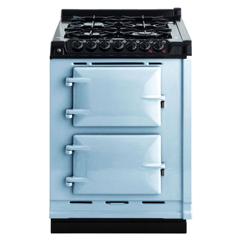 Aga Dual Fuel Module Natural Gas Cooktop Duck Egg Blue