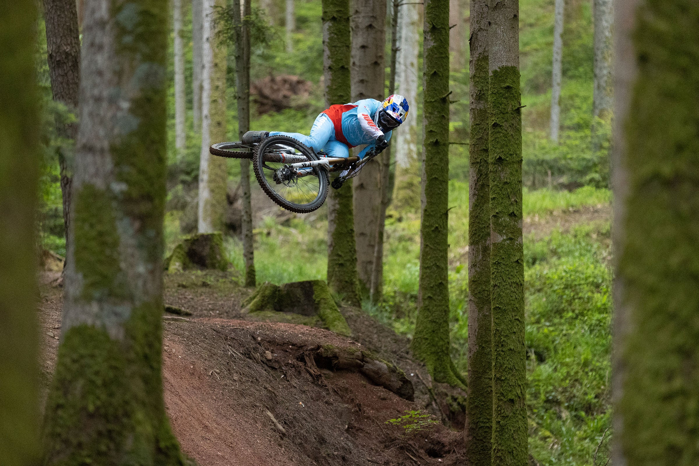 Brook Macdonald downhill action.