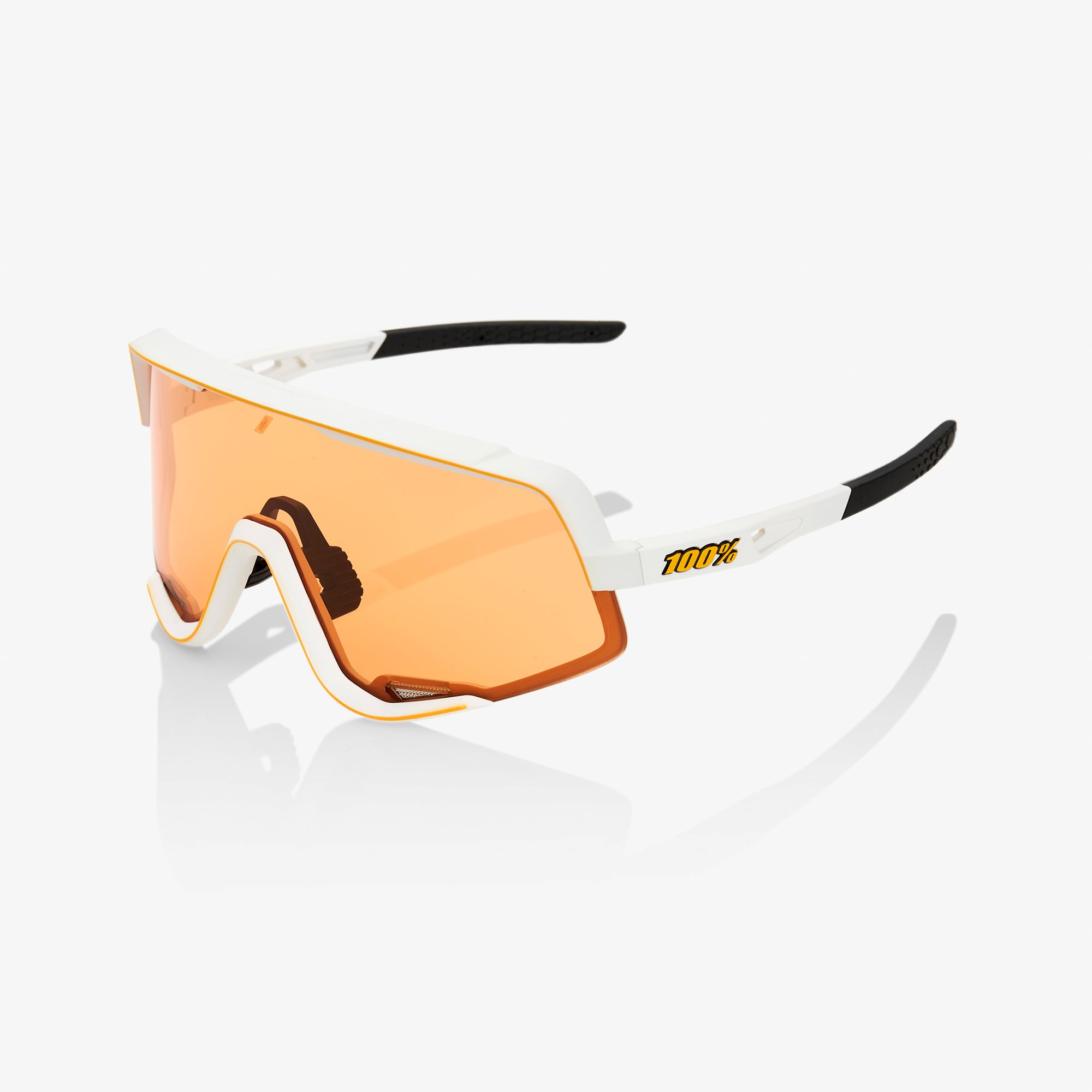 white cycling sunglasses