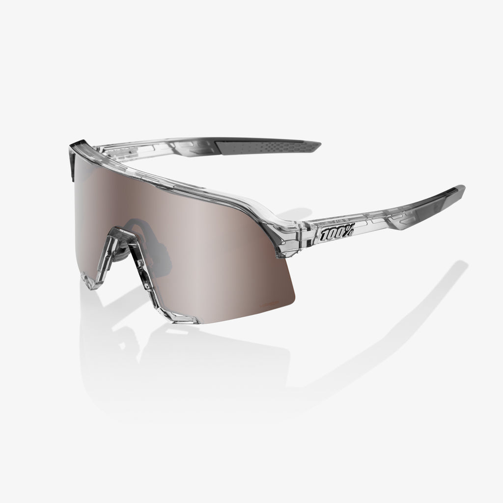 S3 Polished Translucent Grey HIPER Silver Mirror Lens S3 | Ride 100%