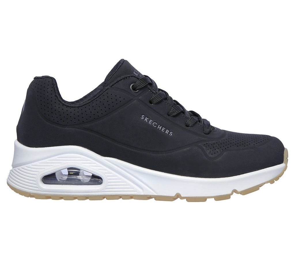 skechers uno black