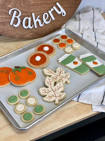 Custom Cookies, Fall Holiday Box from Southern Home Bakery in Orlando Florida