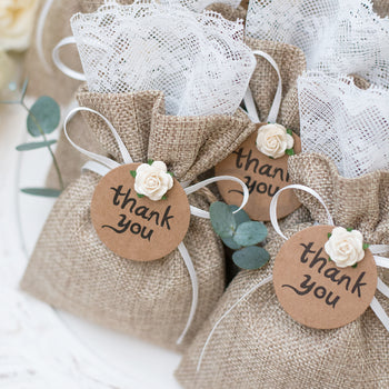 5 Creative Uses for Burlap Favor Bags in Special Event | CV Linens