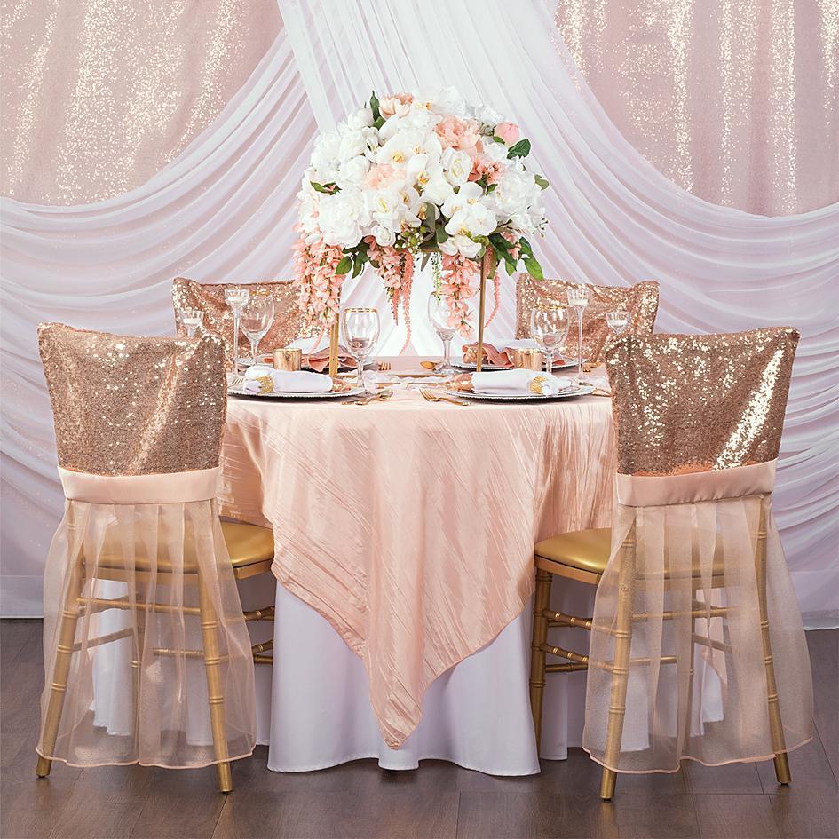 chair covers and linens