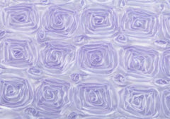 10 yards Satin Rosette Fabric Roll – Lavender