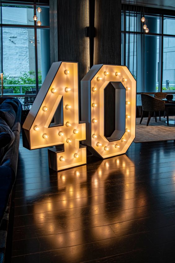 40 marquee numbers