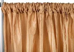 Gold Accordion Crinkle Taffeta Drape Backdrop