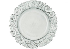 Aristocrat Charger Plate 14″ Round – Antique White