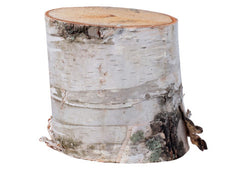 Birch Wood Stand – 6″High x 6″-8″ Diameter