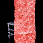Coral Sequins Chair Cover