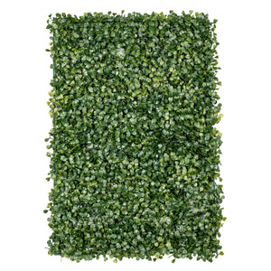 Faux Silk Boxwood Greenery Wall Panel Mat Backdrop 60cm x 40cm