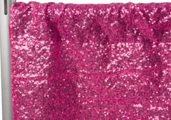 Glitz Sequin Drape/Backdrop panel – Fuchsia