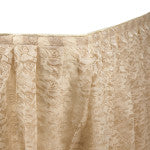 lace table skirt linens