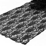black lace table runner linens