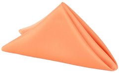 Lamour Satin Napkin 20"x20" - Orange