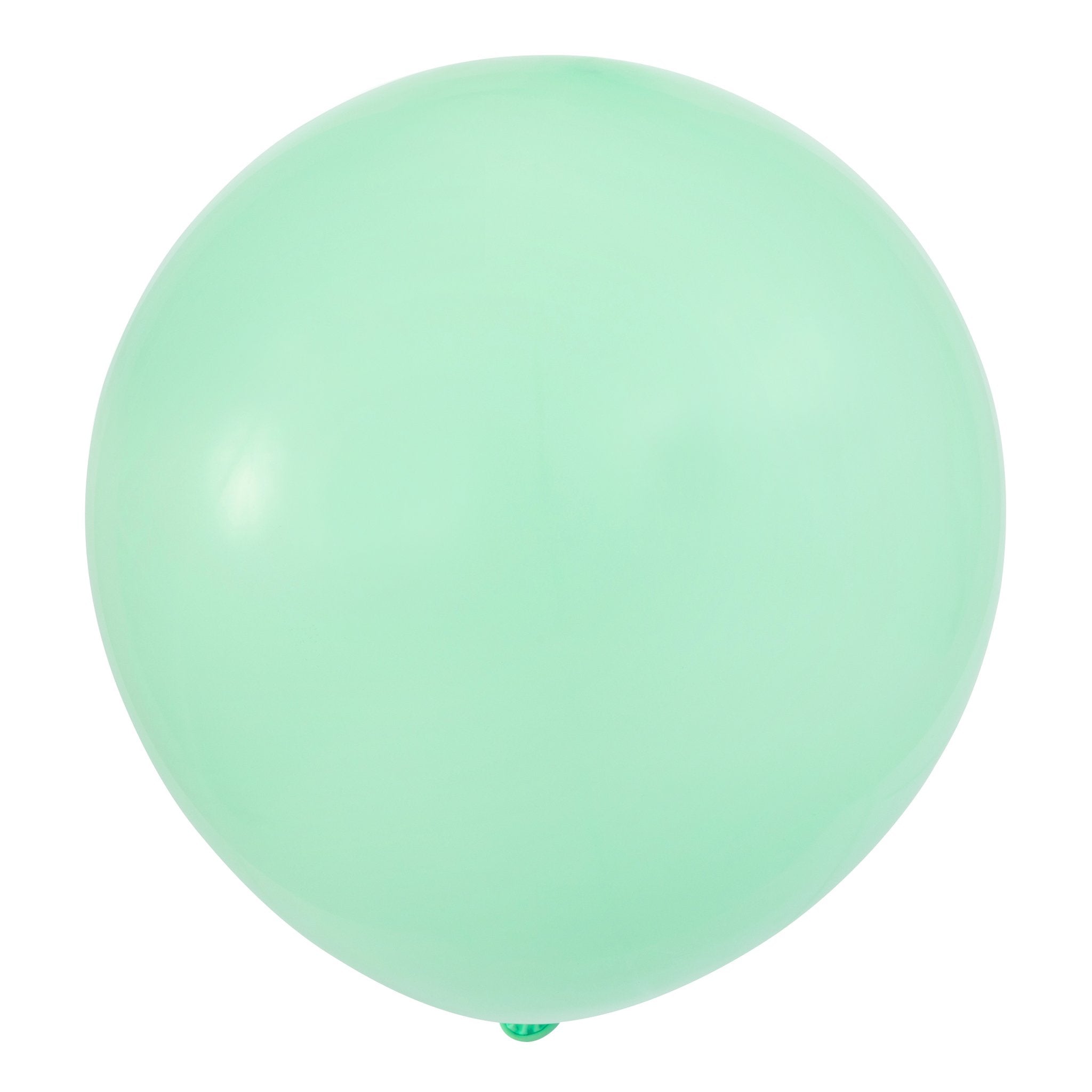 Pastel Mint 18" Matte Large Round Latex Balloons | 10 pcs