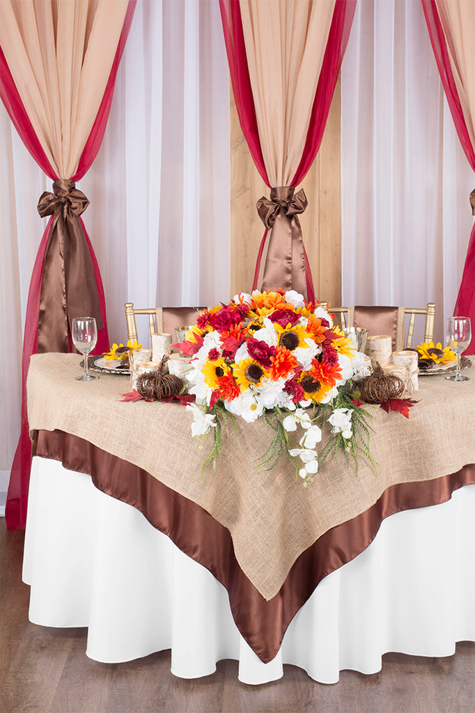 Fall Sweetheart Table overview