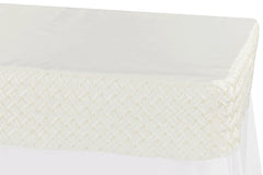 Pearl Table Cap/Topper 6 ft Rectangular - Ivory