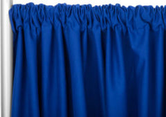 Poly Premier drape/backdrop – Royal Blue