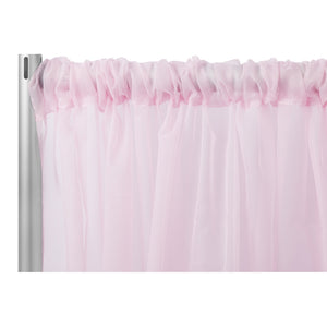 Pink Sheer Drapes
