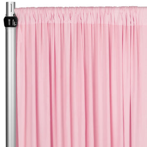 Spandex 4-way Stretch Drape Curtain 10ft H x 60" W - Pink