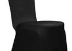 Spandex Banquet Chair Cover – Black