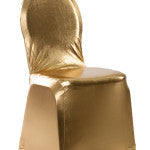 Metallic Chair Cover