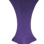 Purple Spandex Table Cover